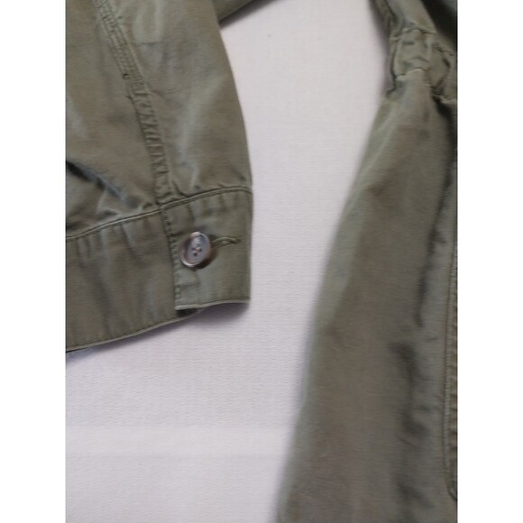 Talbots Jacket Womens Large Olive Green Pockets Utility Everyday Norm Casual - Picture 9 of 16